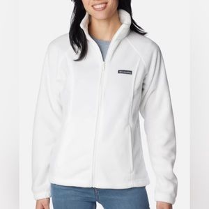 Columbia NWT zipper down fleece jacket